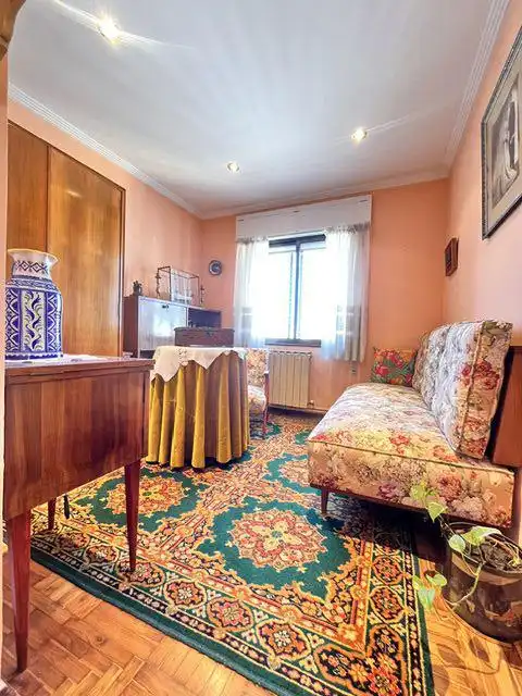 Sala d'estar de Àtic en venda en Gijón  amb Calefacció i Terrassa