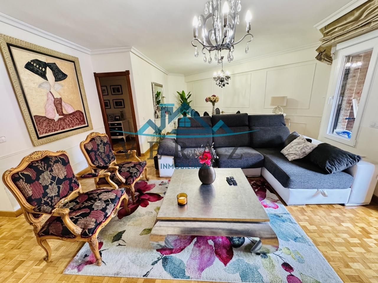 Sala d'estar de Pis en venda en Talavera de la Reina amb Aire condicionat, Calefacció i Parquet