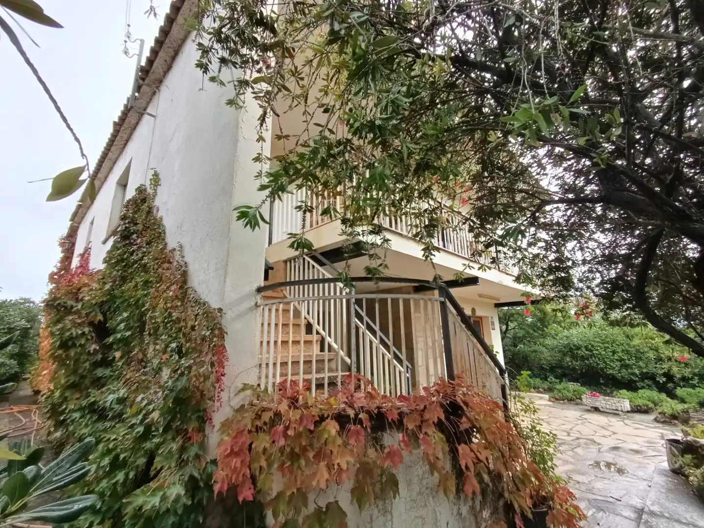 Vista exterior de Casa o chalet en venta en Els Hostalets de Pierola con Calefacción, Jardín privado y Terraza