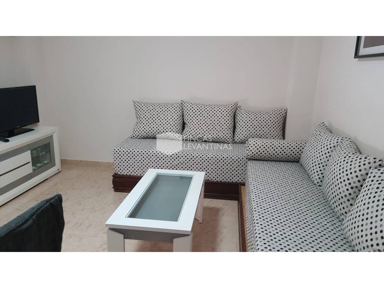 Sala d'estar de Pis de lloguer en San Vicente del Raspeig / Sant Vicent del Raspeig amb Moblat i Balcó