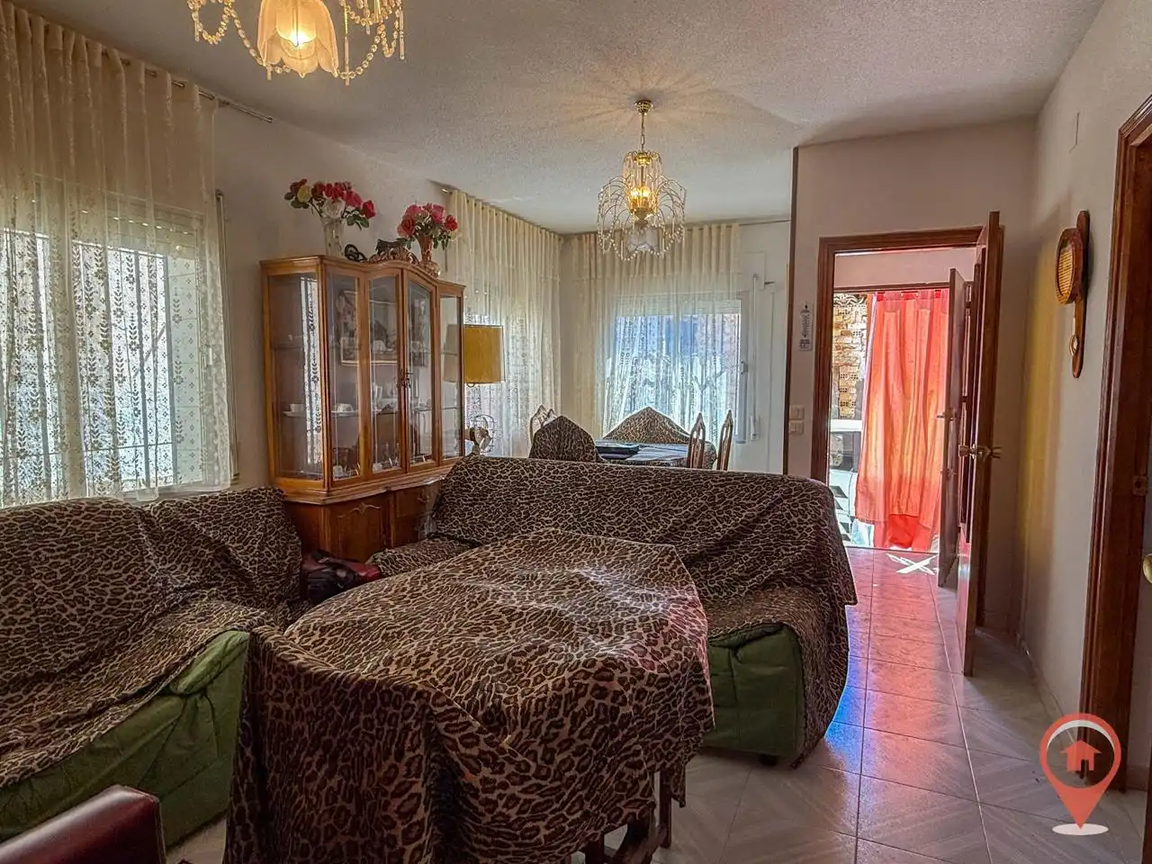Sala de estar de Finca rústica en venta en Villas de la Ventosa con Calefacción