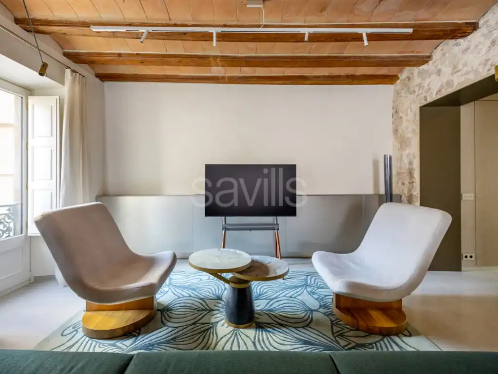 Living room of Apartments for rent in Ciutat Vella