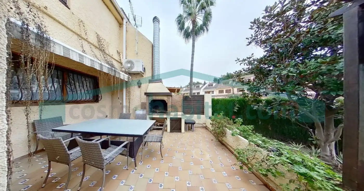 Terrassa de Casa adosada de lloguer en La Cañada