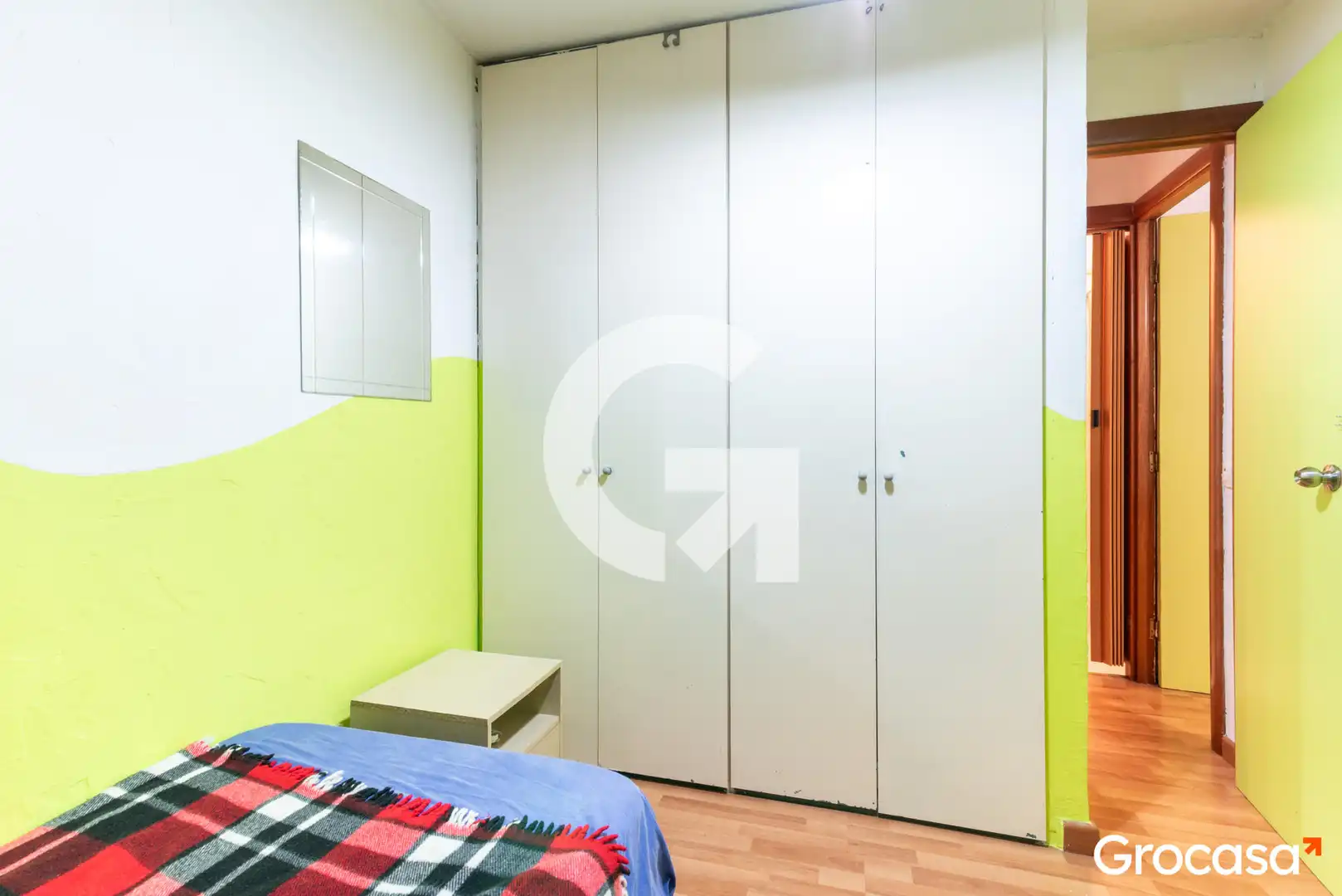 Schlafzimmer von Wohnung zum Verkauf in Sant Just Desvern mit Klimaanlage, Heizung und Schwimmbad