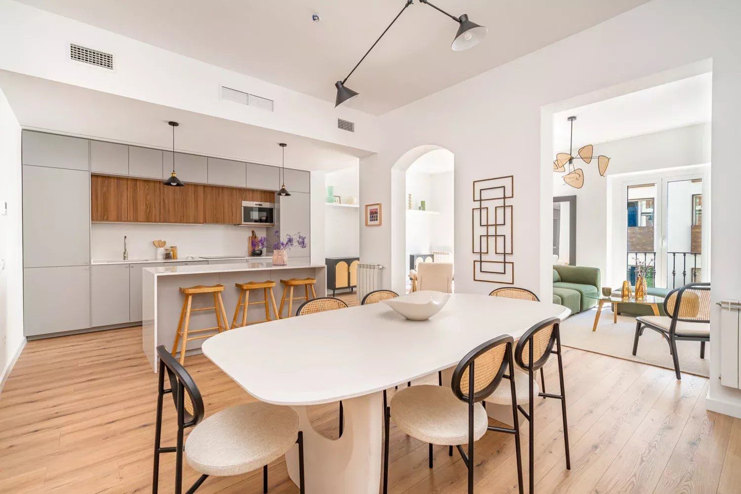 Comedor de Piso en venta en  Madrid Capital con Aire acondicionado, Calefacción y Balcón