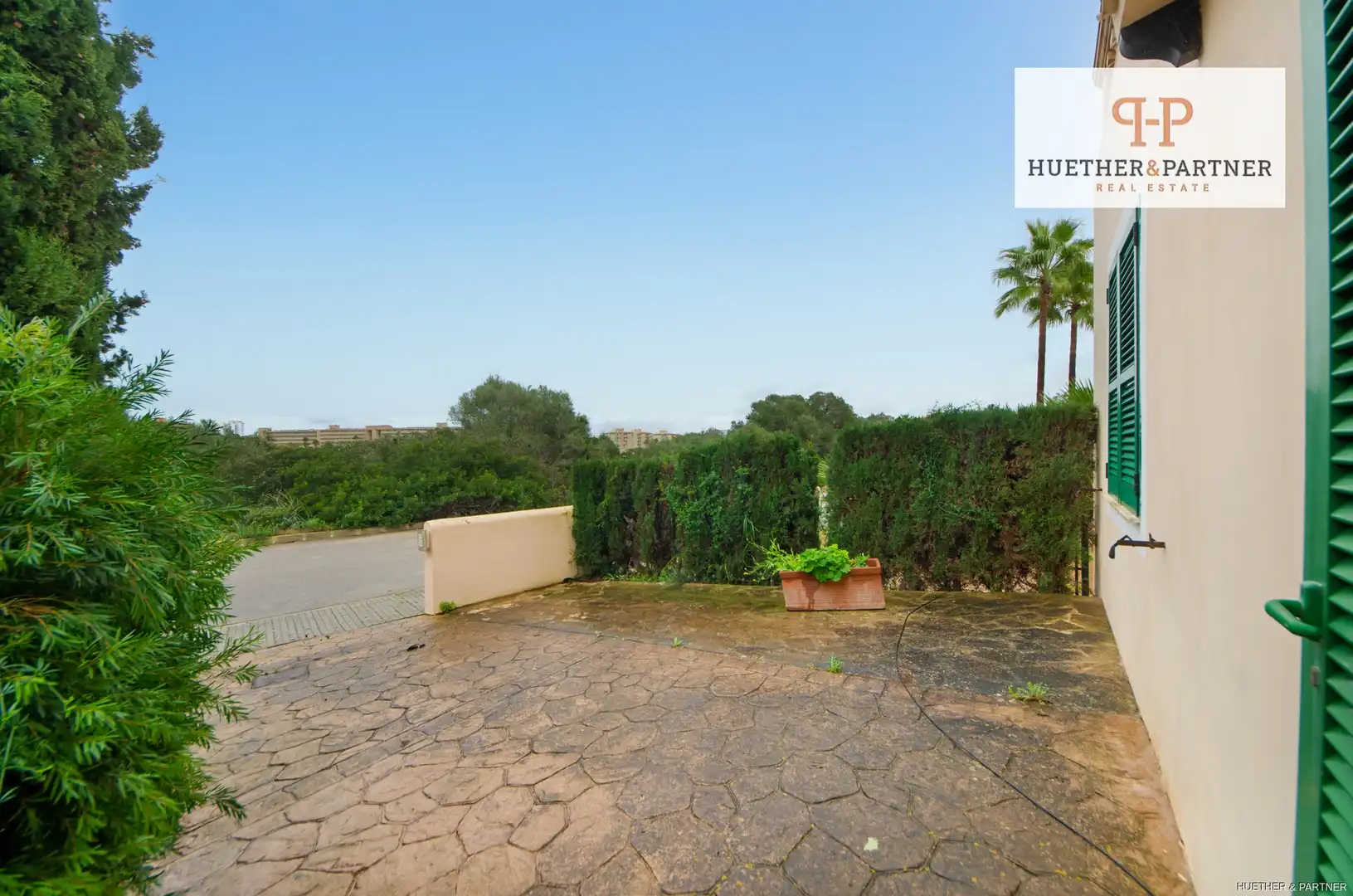 Garten von Einfamilien-Reihenhaus zum Verkauf in Manacor mit Klimaanlage