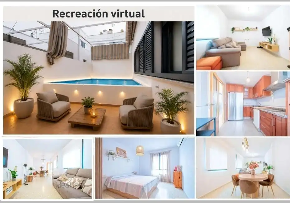 Vista exterior de Casa adosada en venta en Villanueva del Ariscal con Calefacción