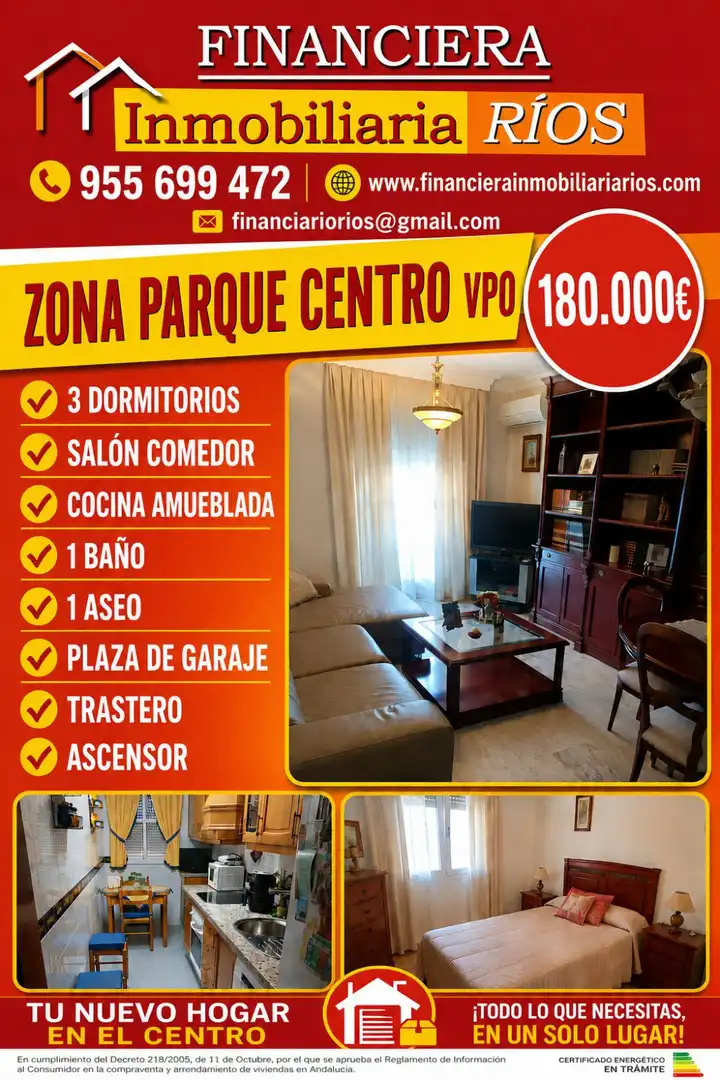 Garden of Flat for sale in Alcalá de Guadaira  with Air Conditioner and Storage room