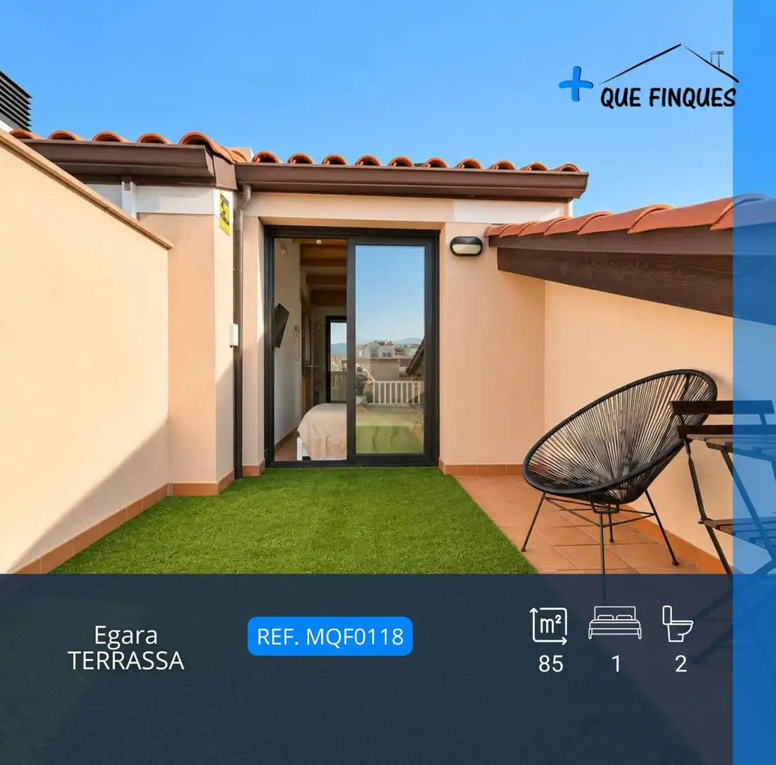 Terraza de Dúplex en venta en Terrassa con Aire acondicionado, Calefacción y Terraza