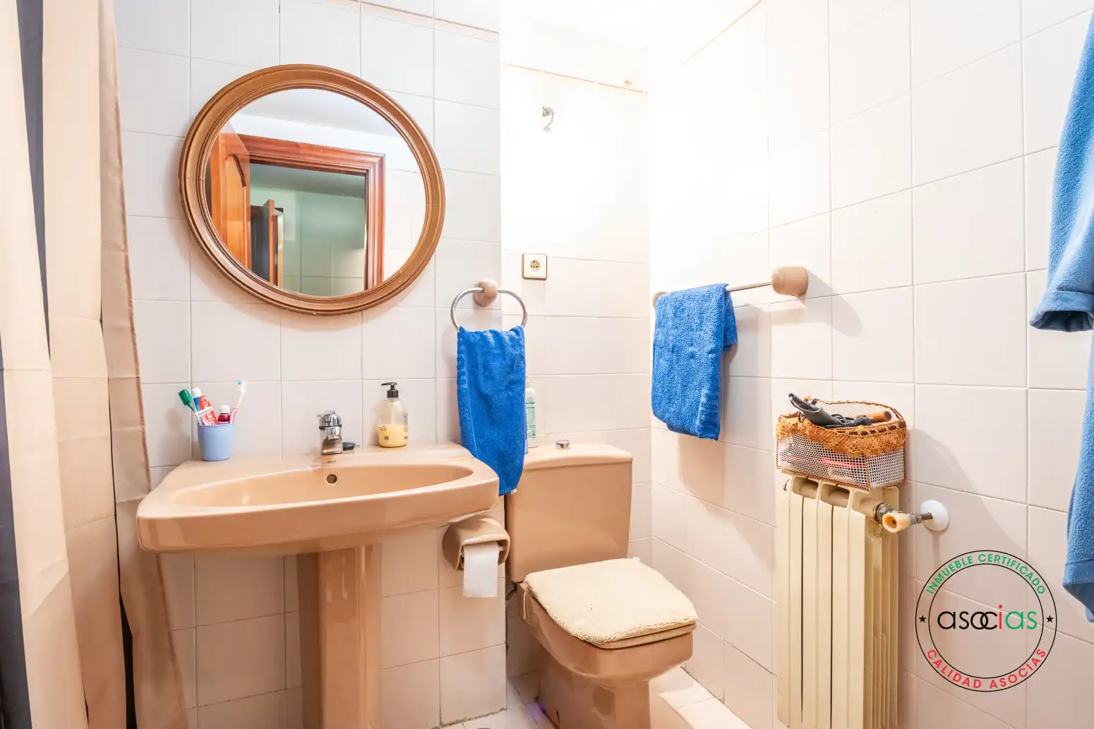 Bathroom of Flat for sale in Teverga  with Heating, Parquet flooring and Terrace