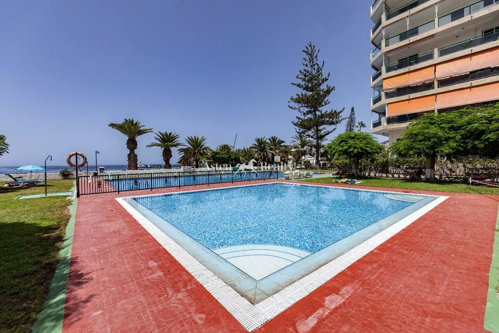Swimming pool of Apartments for sale in Arona  with Air Conditioner, Heating and Terrace