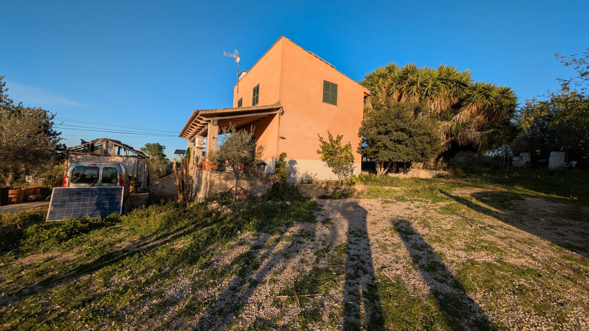 Vista exterior de Finca rústica en venda en Sineu amb Aire condicionat, Jardí privat i Terrassa