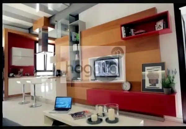Sala d'estar de Estudi de lloguer en Sevilla amb Aire condicionat i Moblat