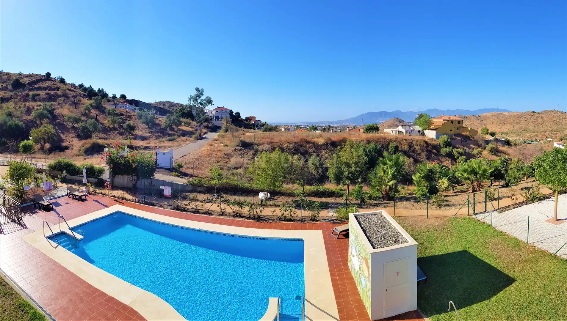 Garten von Wohnung zum Verkauf in Málaga mit Klimaanlage, Privatgarten und Schwimmbad
