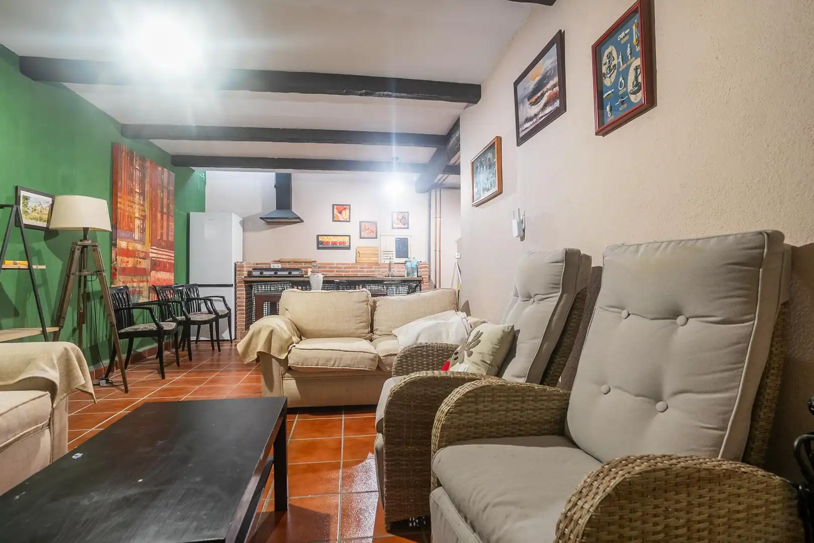 Sala d'estar de Casa adosada en venda en Los Molinos - Villa Blanca