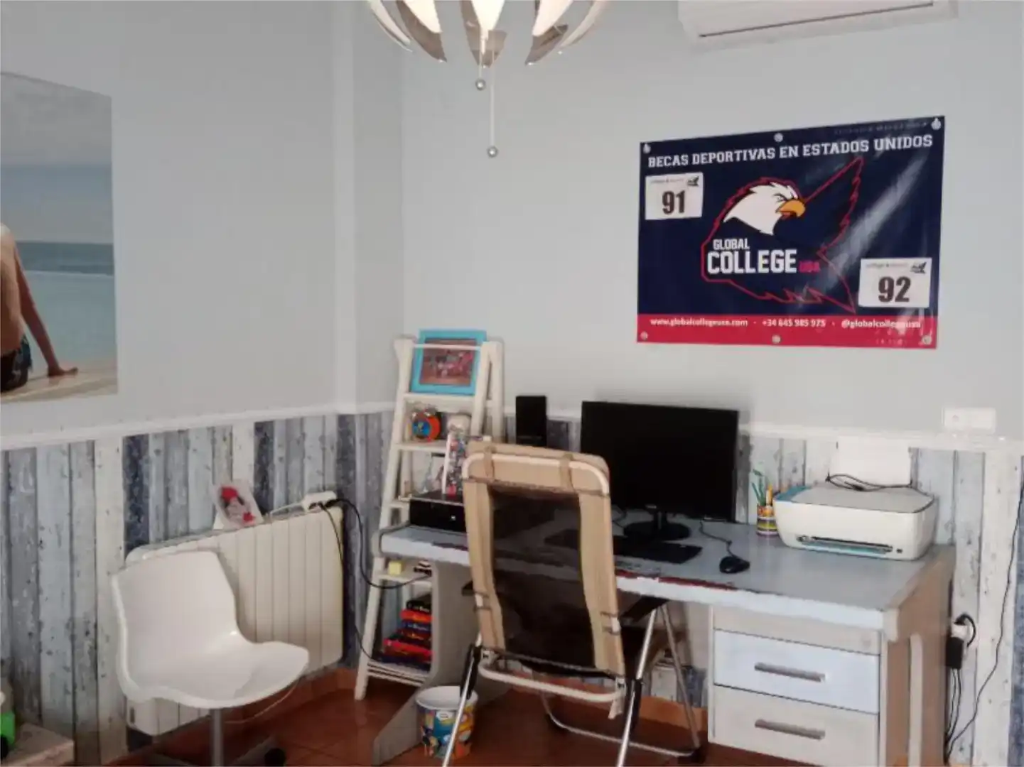Habitación de Casa adosada en venta en Alberic con Aire acondicionado y Trastero