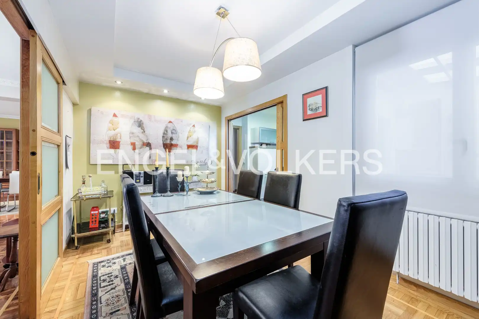 Dining room of Apartments for rent in Vigo   with Heating, Private garden and Terrace