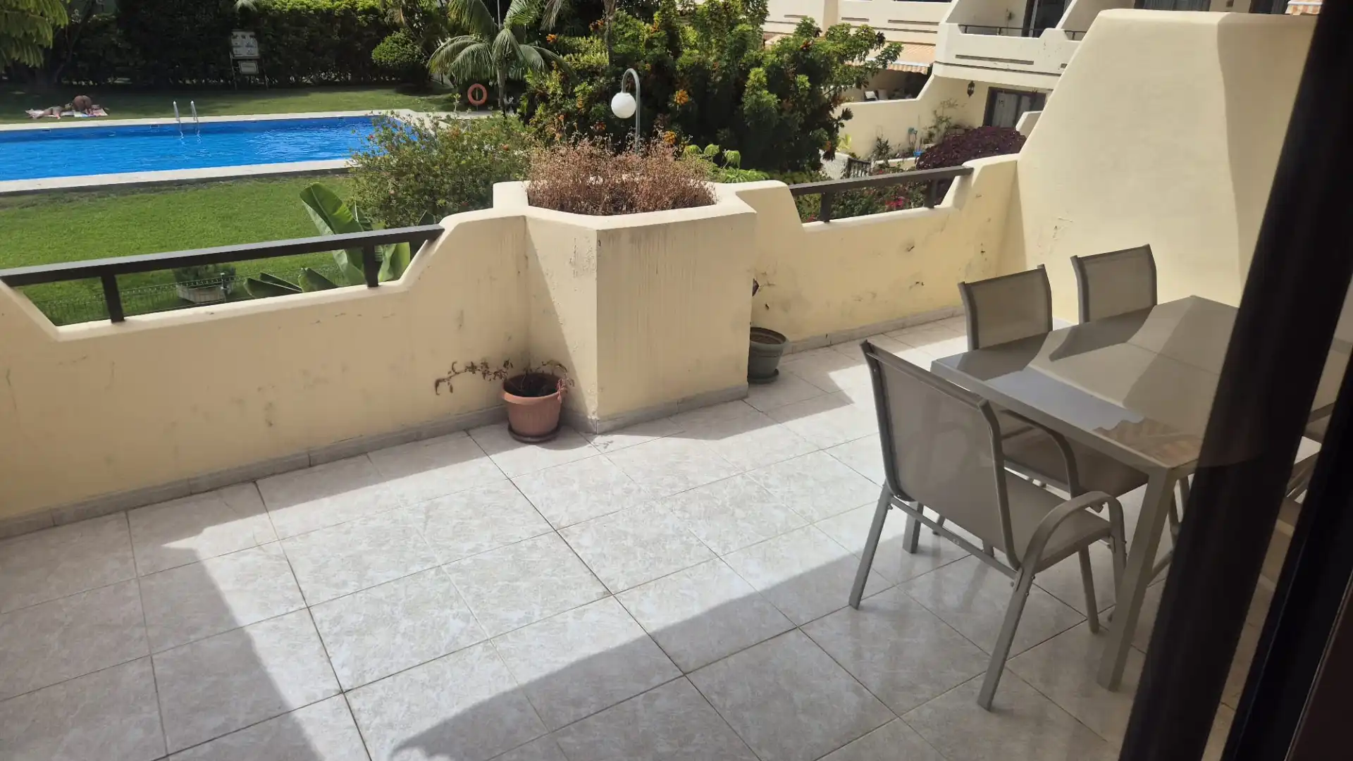 Terrasse von Wohnungen zur Miete in Puerto de la Cruz mit Terrasse, Möbliert und Ofen