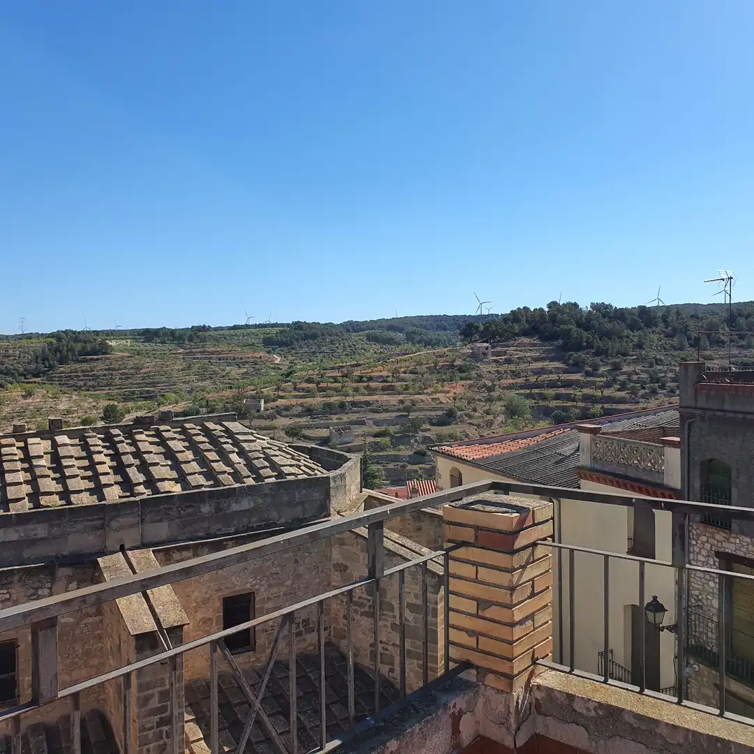 Vista exterior de Casa o xalet en venda en La Fatarella amb Moblat