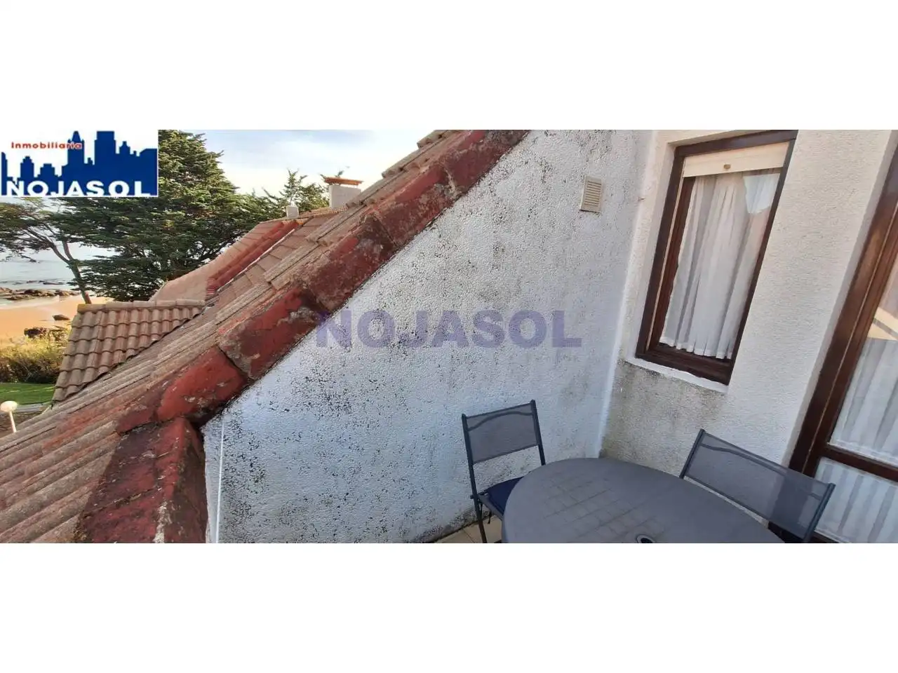 Terrasse von Maisonette zur Miete in Noja mit Heizung, Terrasse und Möbliert