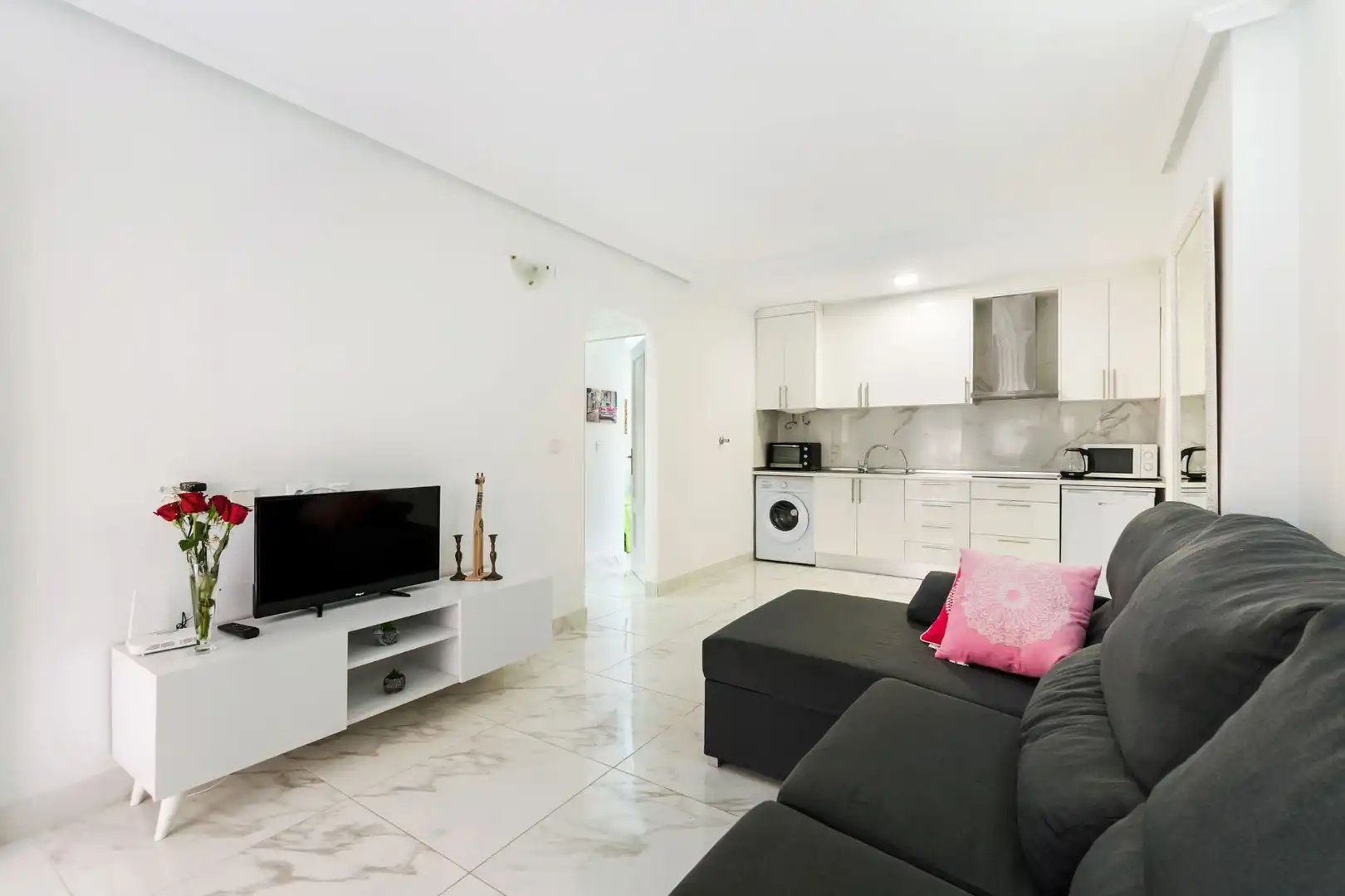 Sala d'estar de Pis en venda en Torrevieja amb Aire condicionat, Calefacció i Terrassa