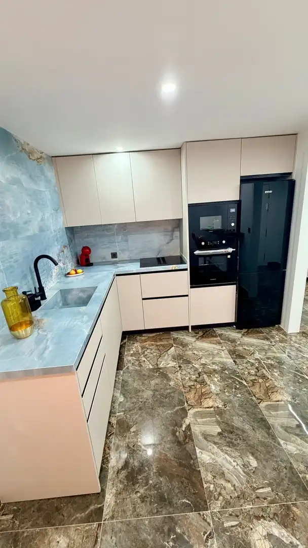 Kitchen of Apartments for rent in Marbella  with Air Conditioner, Heating and Private garden