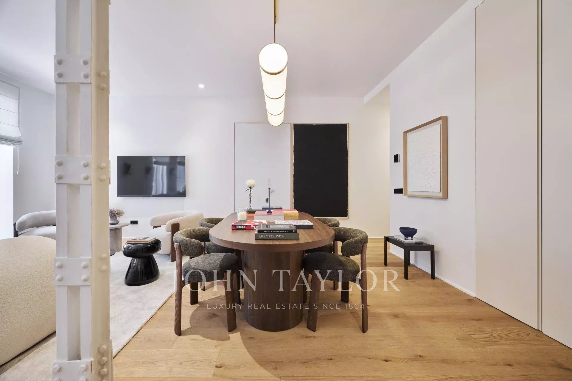 Dining room of Flat for sale in  Madrid Capital  with Air Conditioner, Heating and Storage room