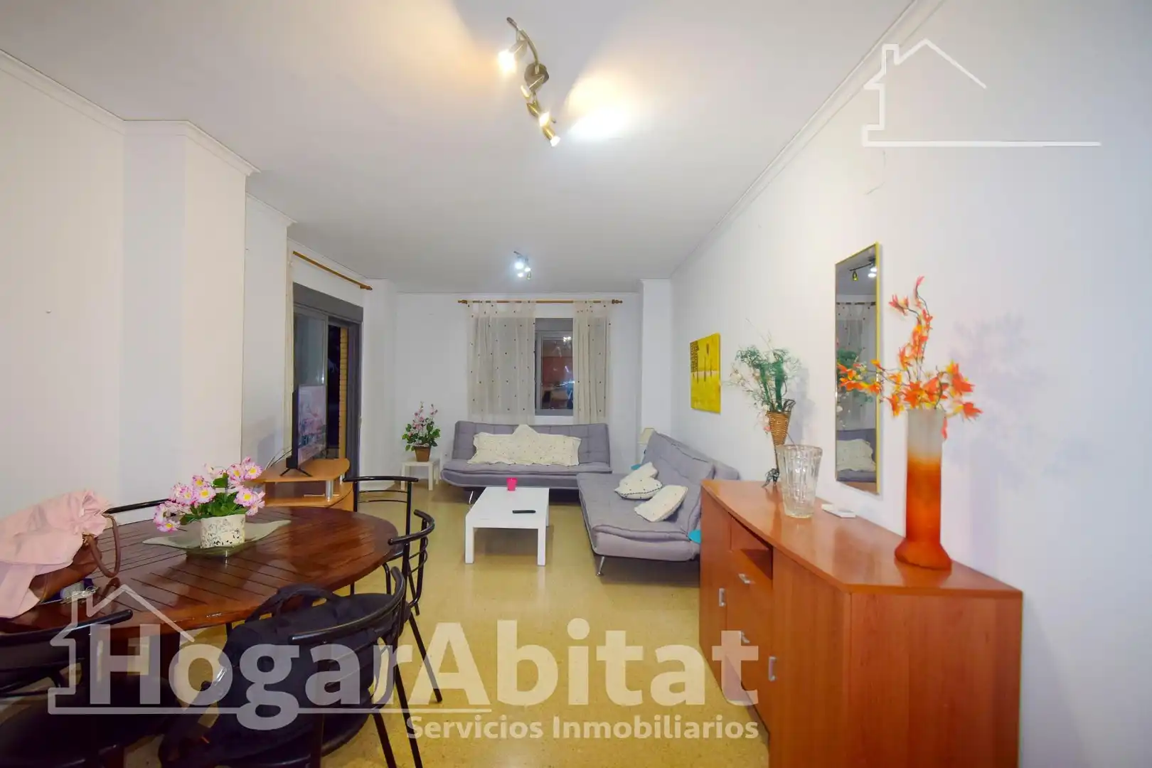 Sala de estar de Piso en venta en Sagunto / Sagunt con Terraza y Trastero