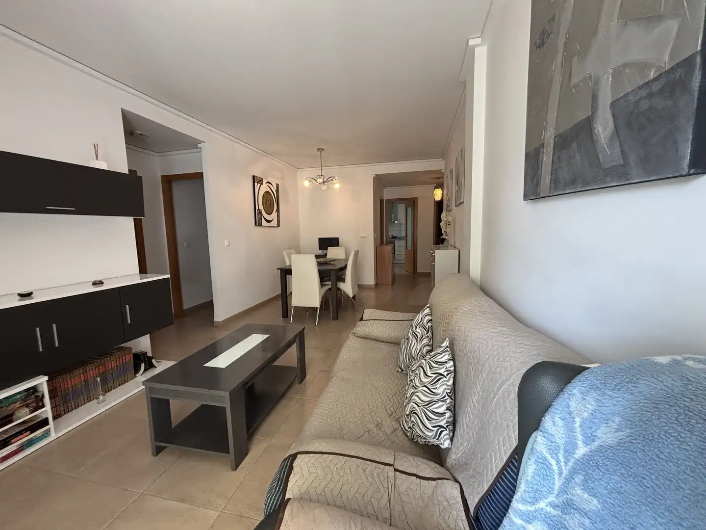 Living room of Flat for sale in Dénia  with Air Conditioner, Heating and Terrace