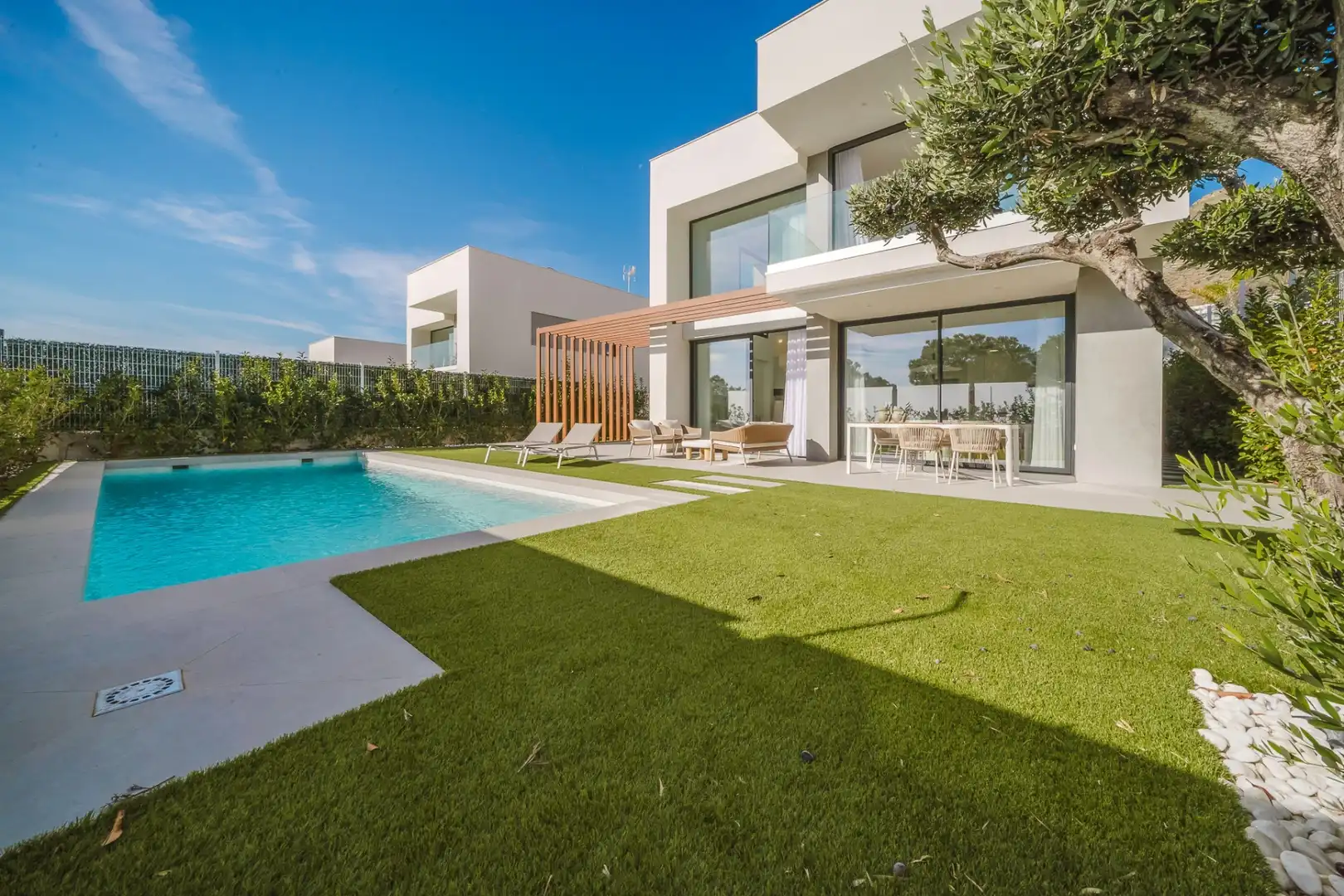 Casa con piscina en venta en Balcón de Finestrat - Terra Marina