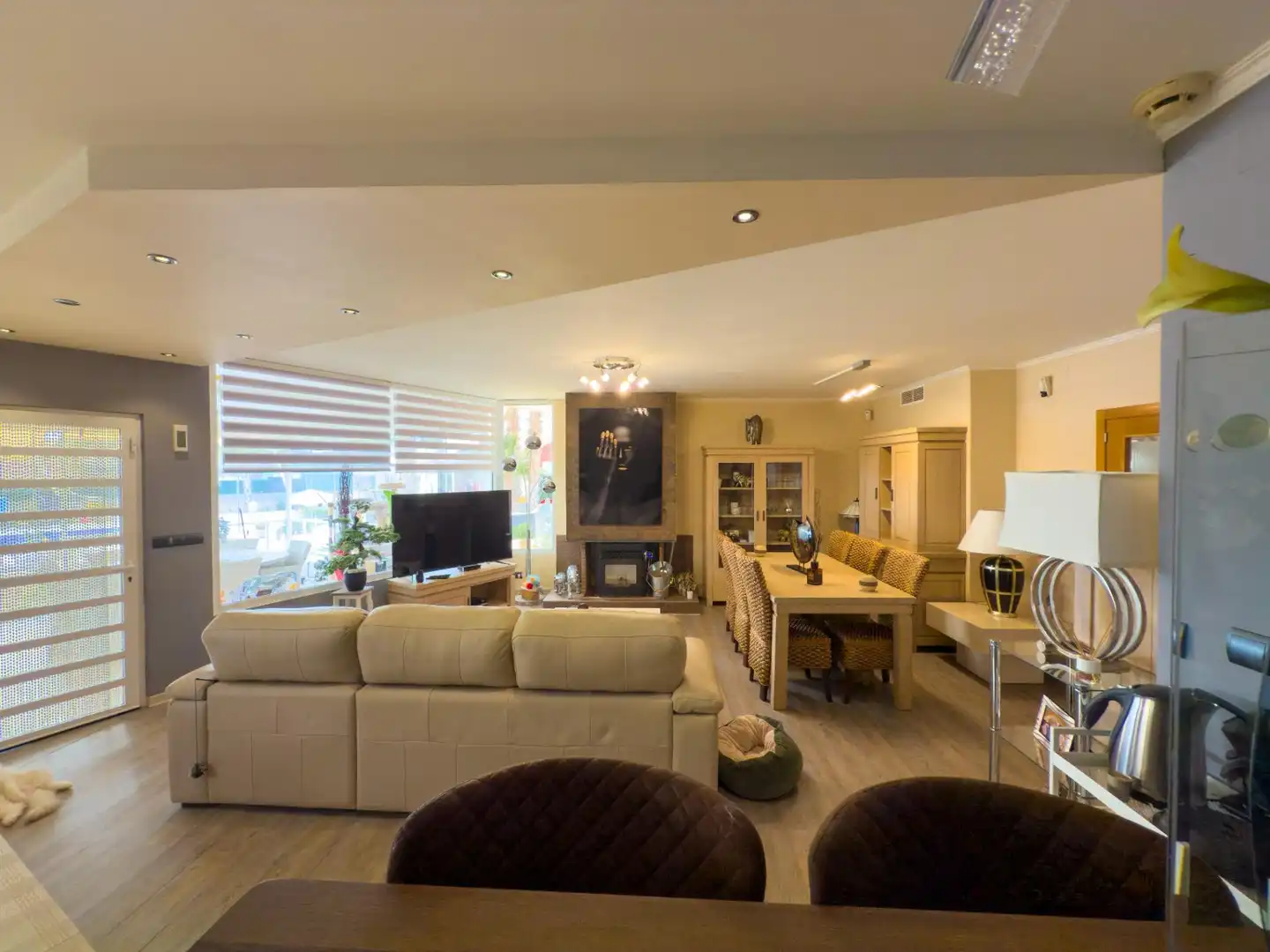 Sala d'estar de Casa o xalet en venda en Jijona / Xixona amb Calefacció, Jardí privat i Terrassa
