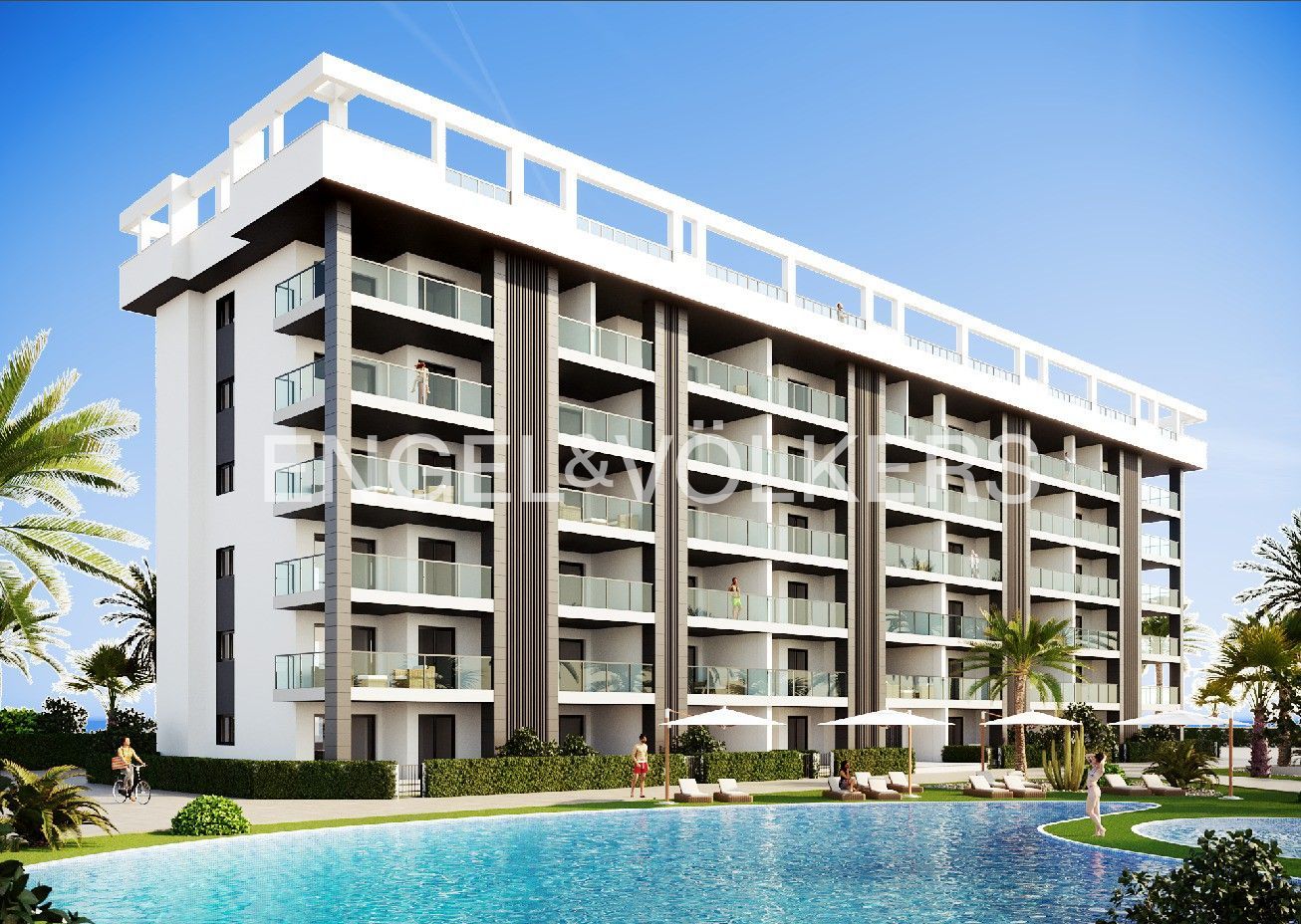 Exterior view of Apartment for sale in Torrevieja  with Air Conditioner, Heating and Private garden