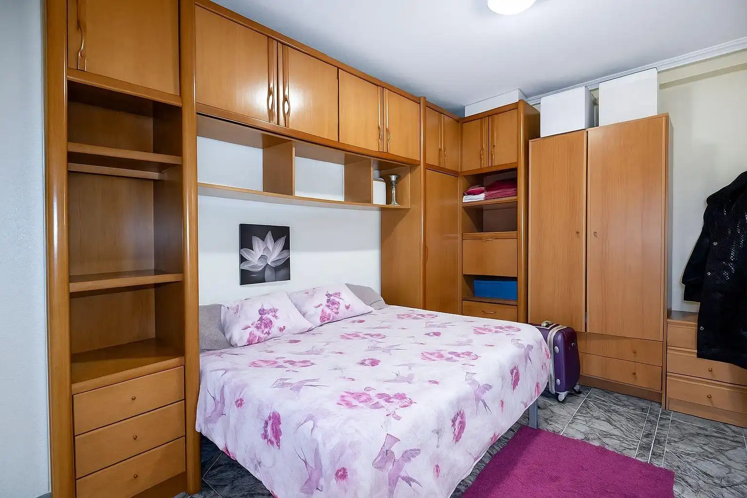 Schlafzimmer von Wohnung zum Verkauf in Elche / Elx mit Klimaanlage, Heizung und Balkon
