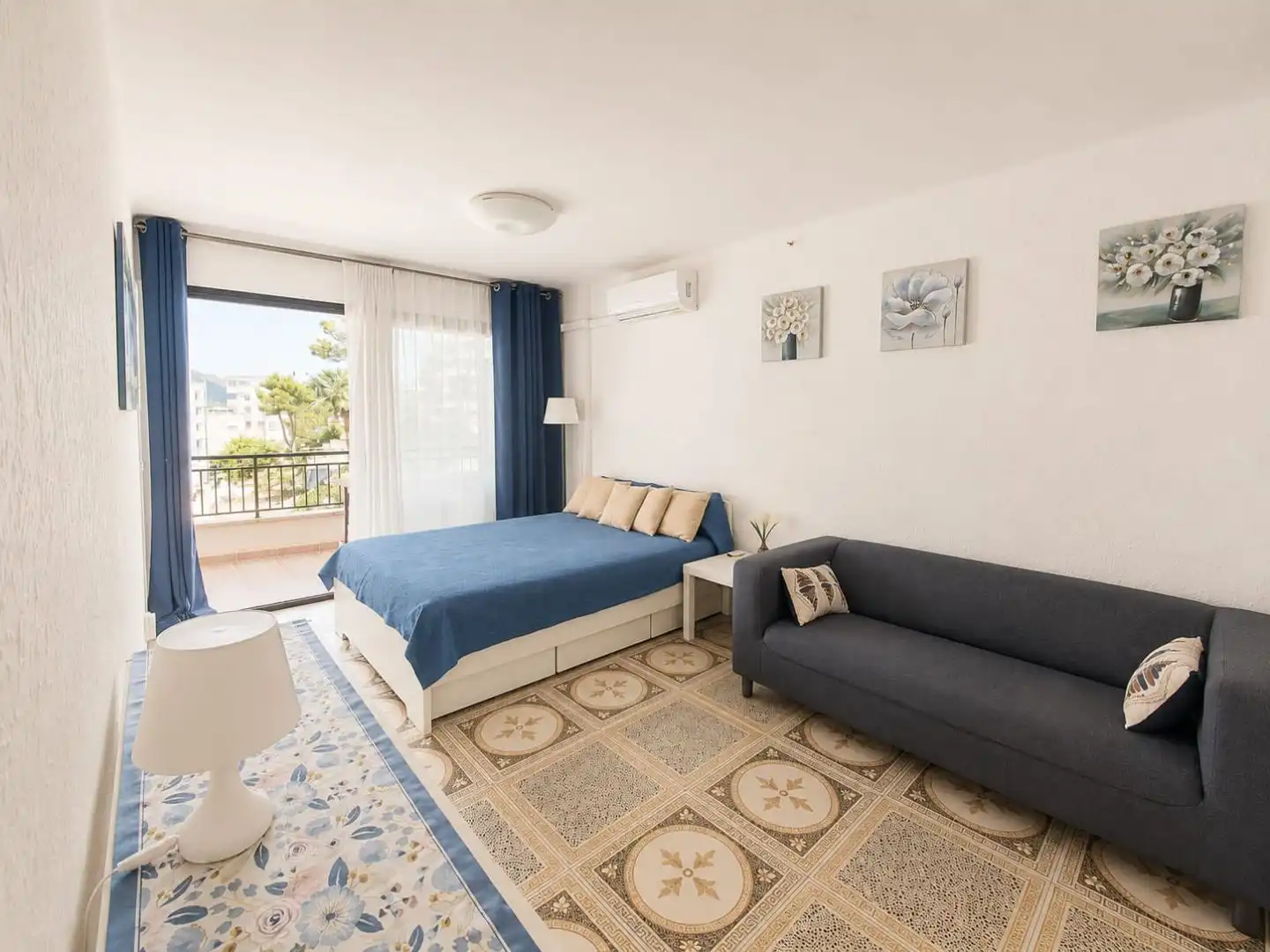Schlafzimmer von Wohnung zum Verkauf in Calvià mit Klimaanlage, Terrasse und Balkon