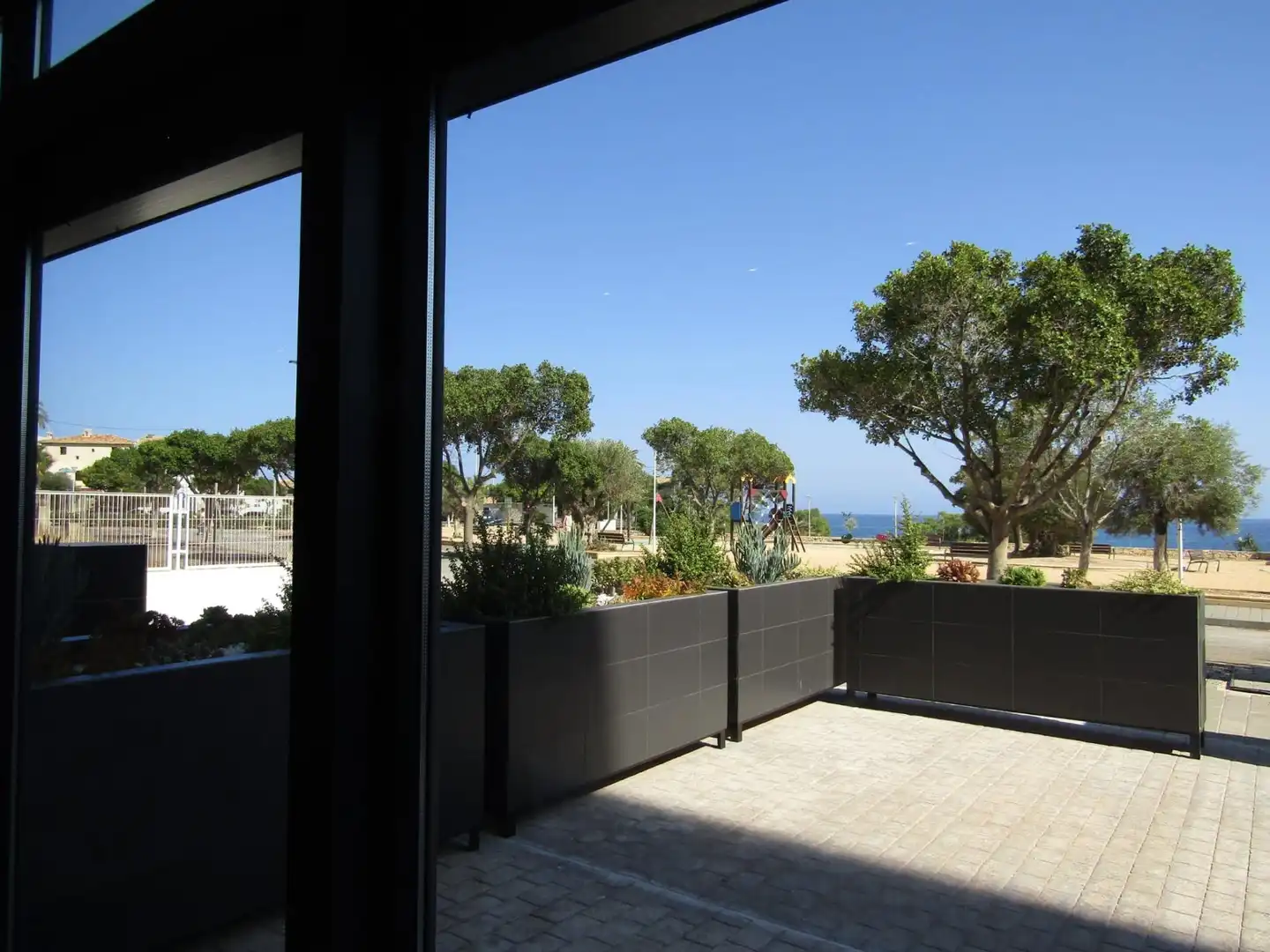 Terrassa de Planta baixa en venda en Villajoyosa / La Vila Joiosa amb Aire condicionat, Terrassa i Moblat