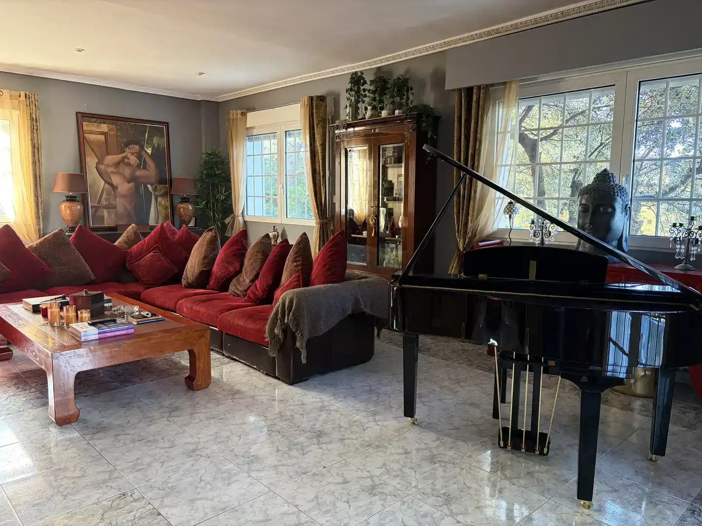 Sala d'estar de Casa o xalet en venda en Pino Alto - Navarredonda