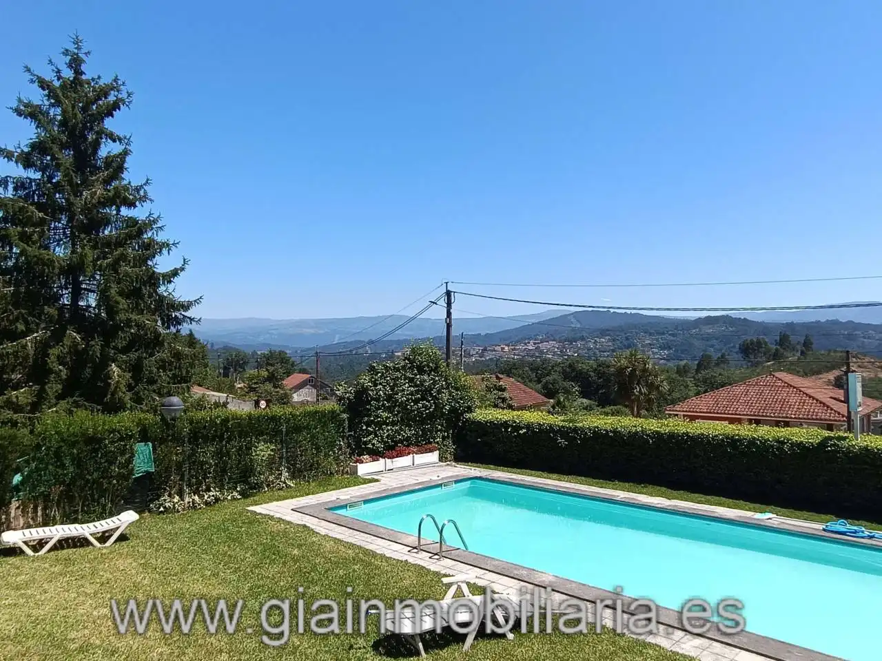 Piscina de Casa o chalet en venta en Mondariz con Calefacción, Jardín privado y Terraza