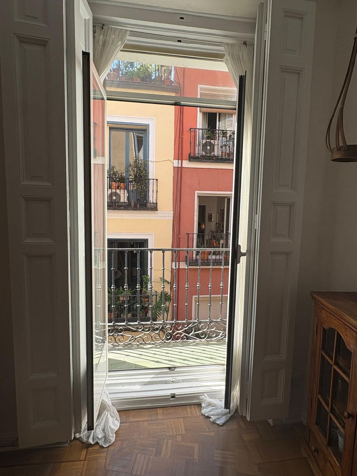 Terraza de Piso de alquiler en  Madrid Capital con Aire acondicionado, Calefacción y Parquet