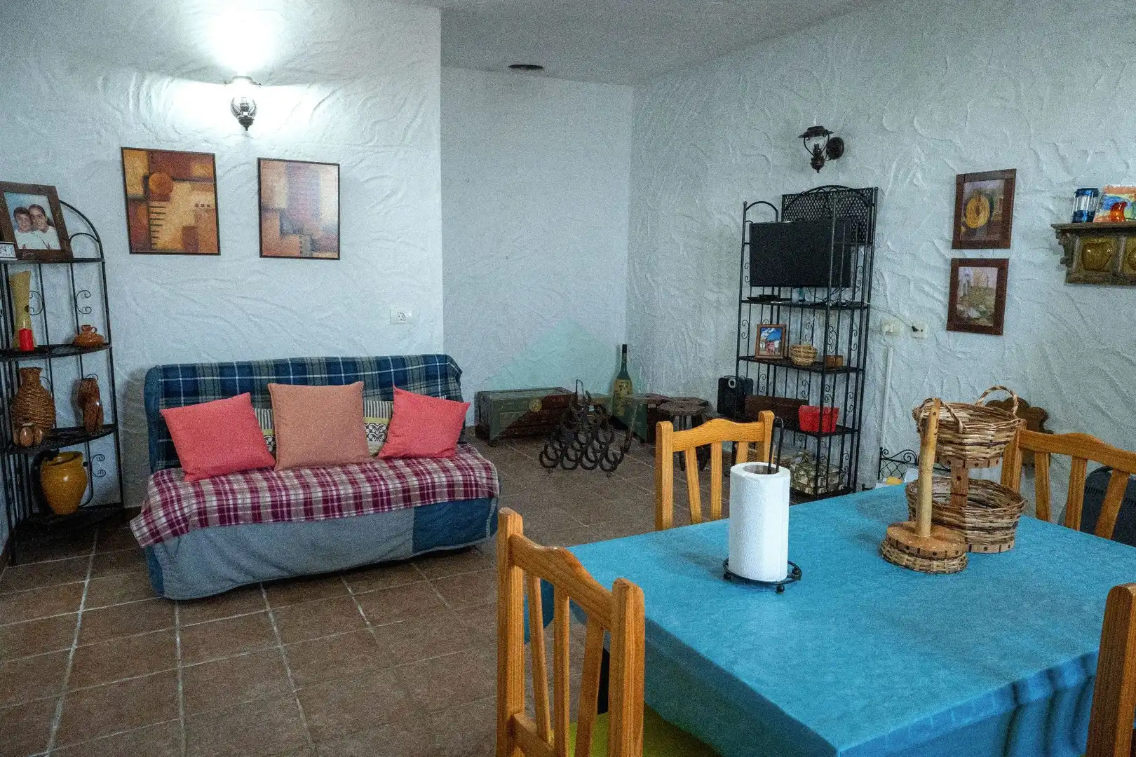 Sala d'estar de Casa o xalet en venda en La Orotava amb Jardí privat, Terrassa i Moblat