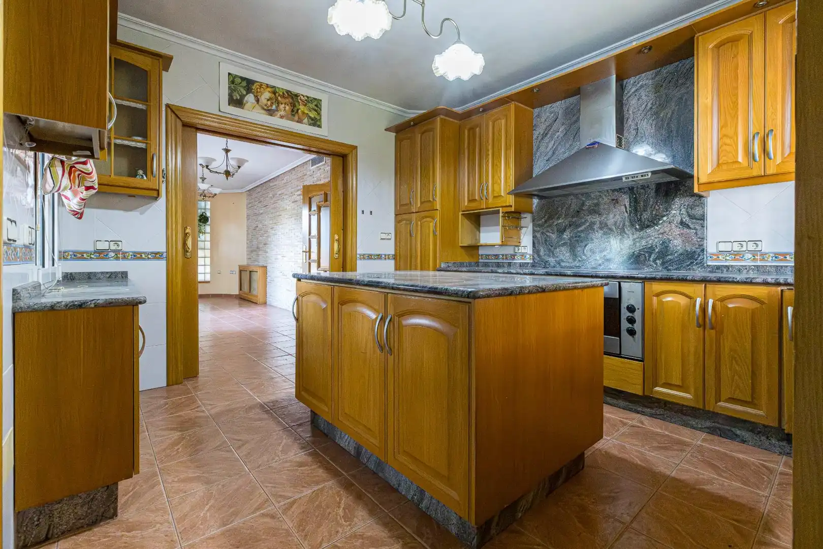 Cuina de Casa o xalet en venda en Murcia amb Jardí privat, Terrassa i Traster