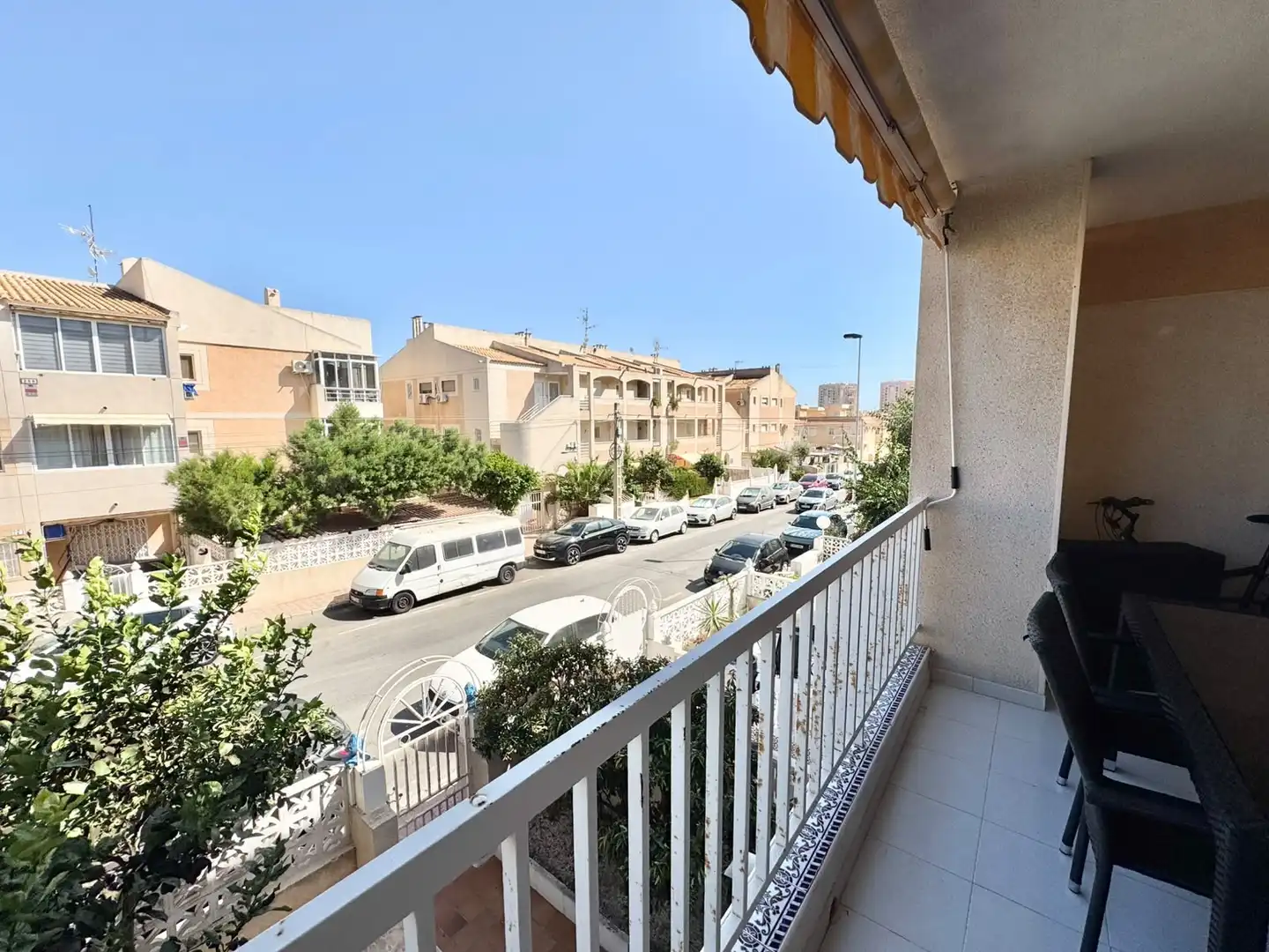 Balcony of Flat for rent in Torrevieja  with Air Conditioner, Heating and Swimming Pool