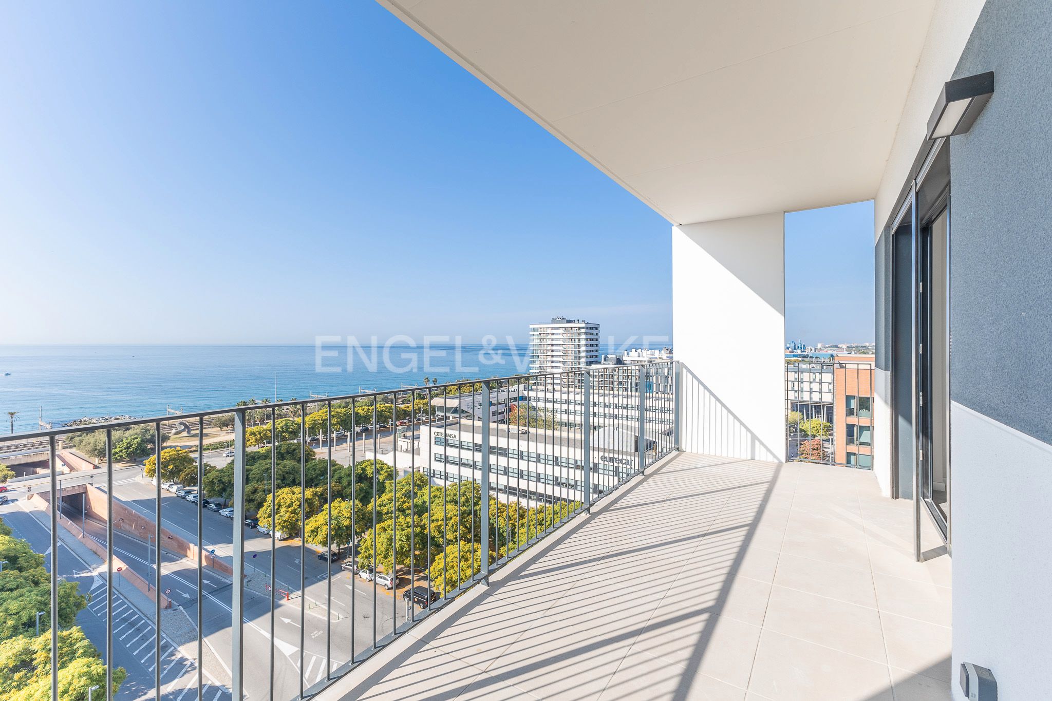 Terrassa de Apartament de lloguer en Mataró amb Calefacció, Parquet i Terrassa
