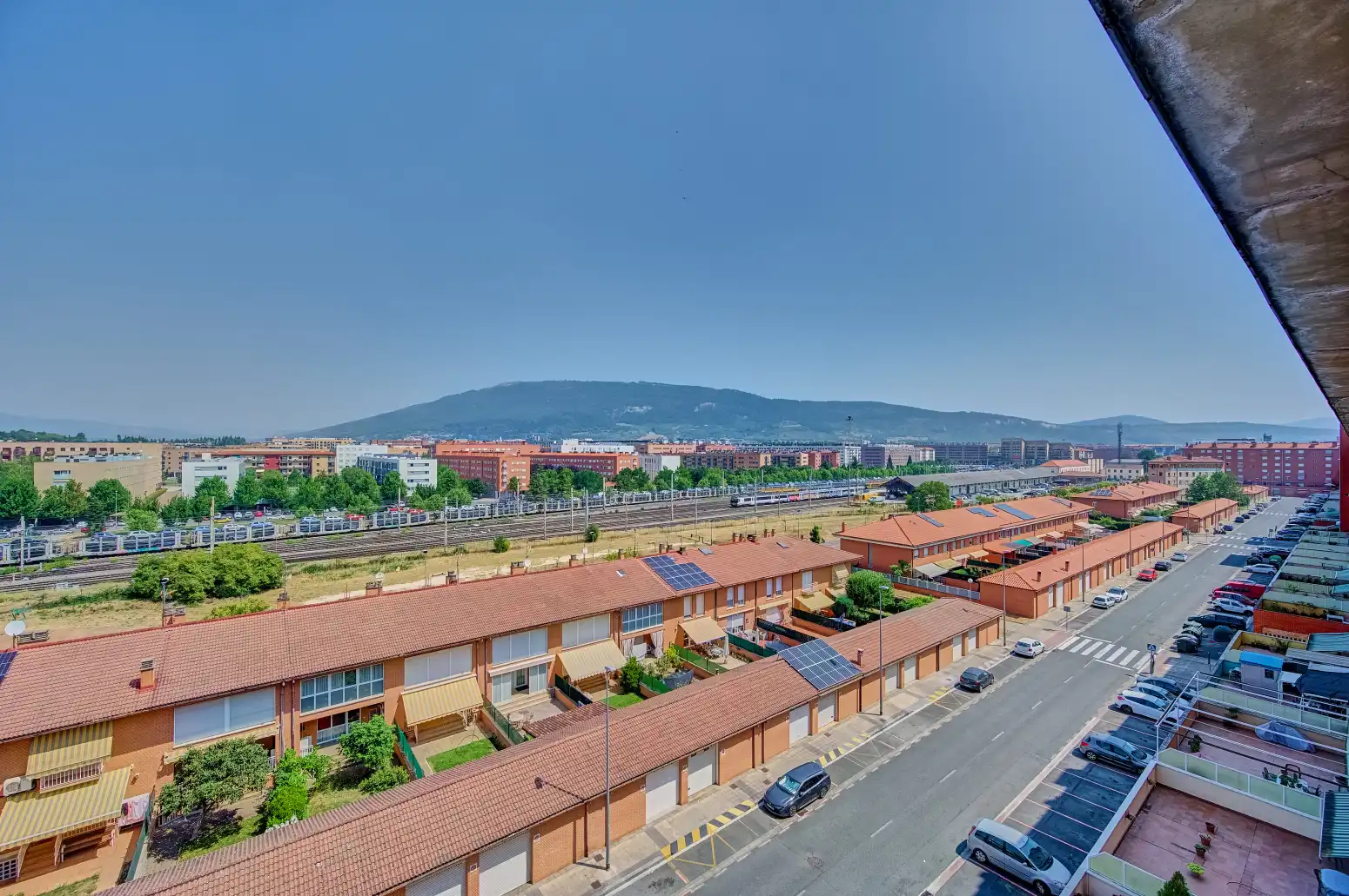 Vista exterior de Piso en venta en  Pamplona / Iruña con Calefacción y Trastero