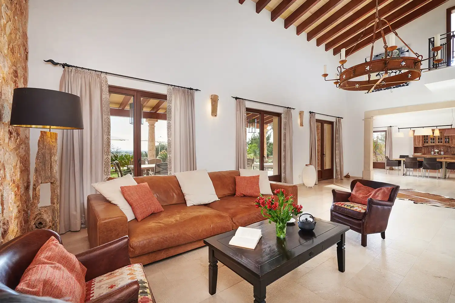 Sala de estar de Finca rústica en venta en Marratxí con Calefacción, Trastero y Piscina