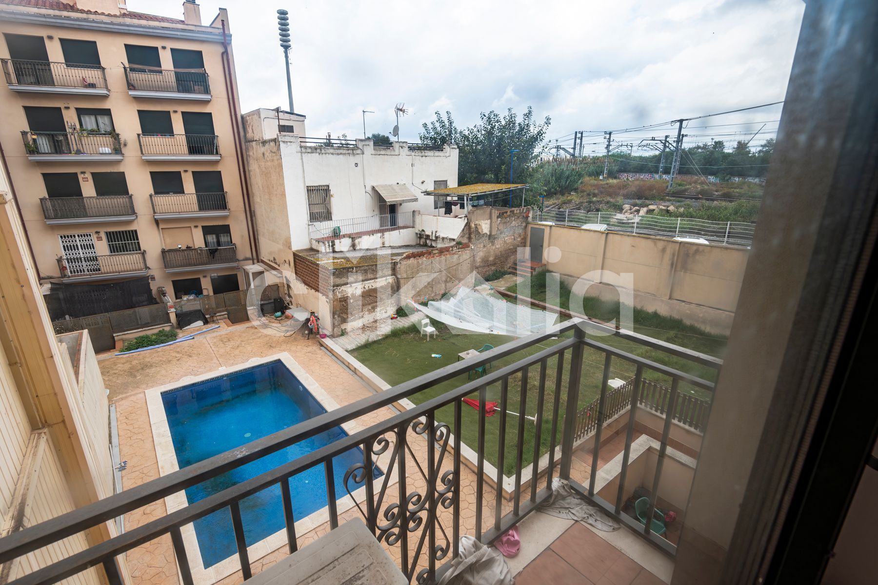 Swimming pool of Flat for sale in  Tarragona Capital  with Air Conditioner, Heating and Swimming Pool