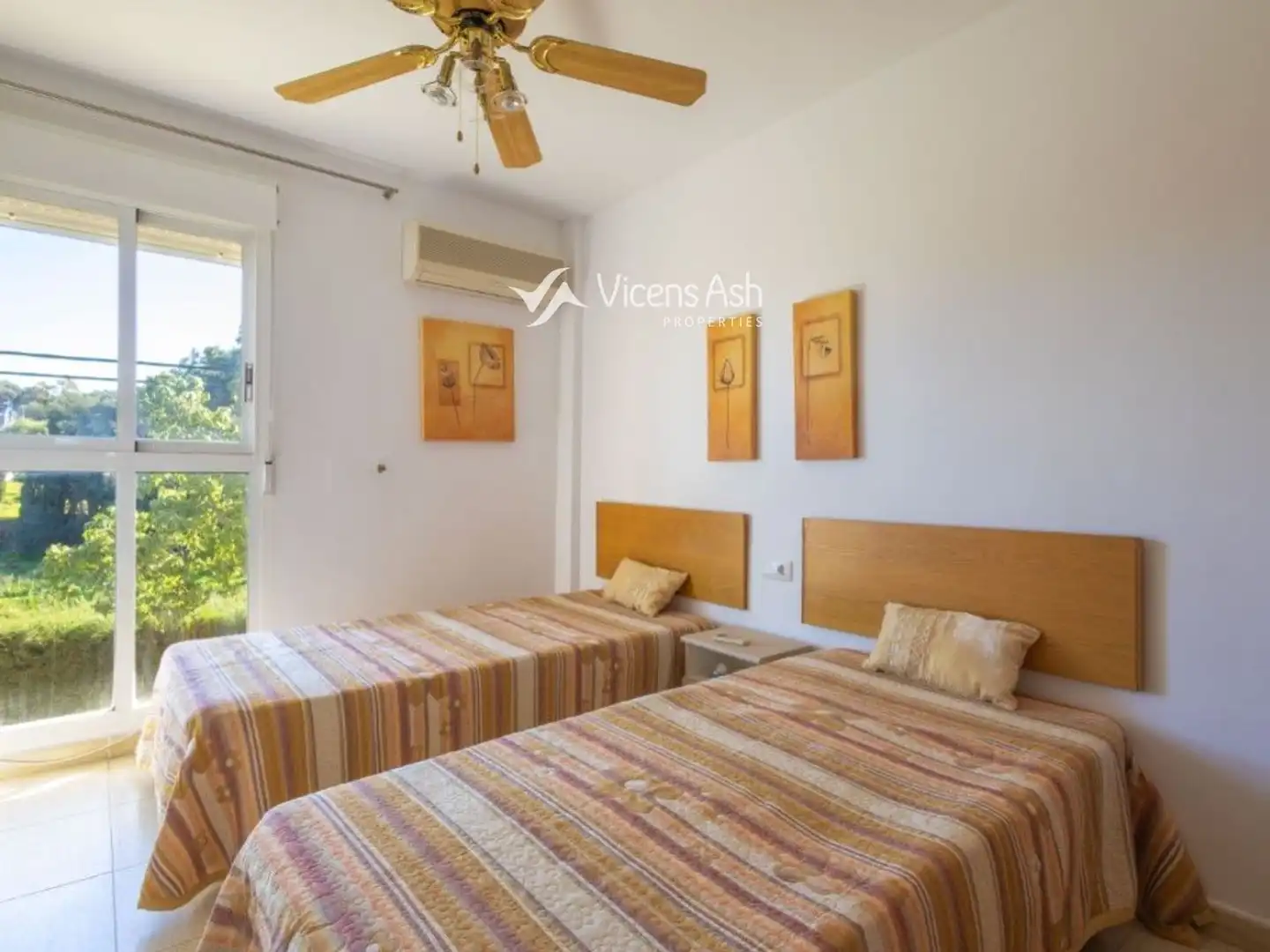 Schlafzimmer von Wohnung zum Verkauf in Jávea / Xàbia mit Klimaanlage, Terrasse und Schwimmbad