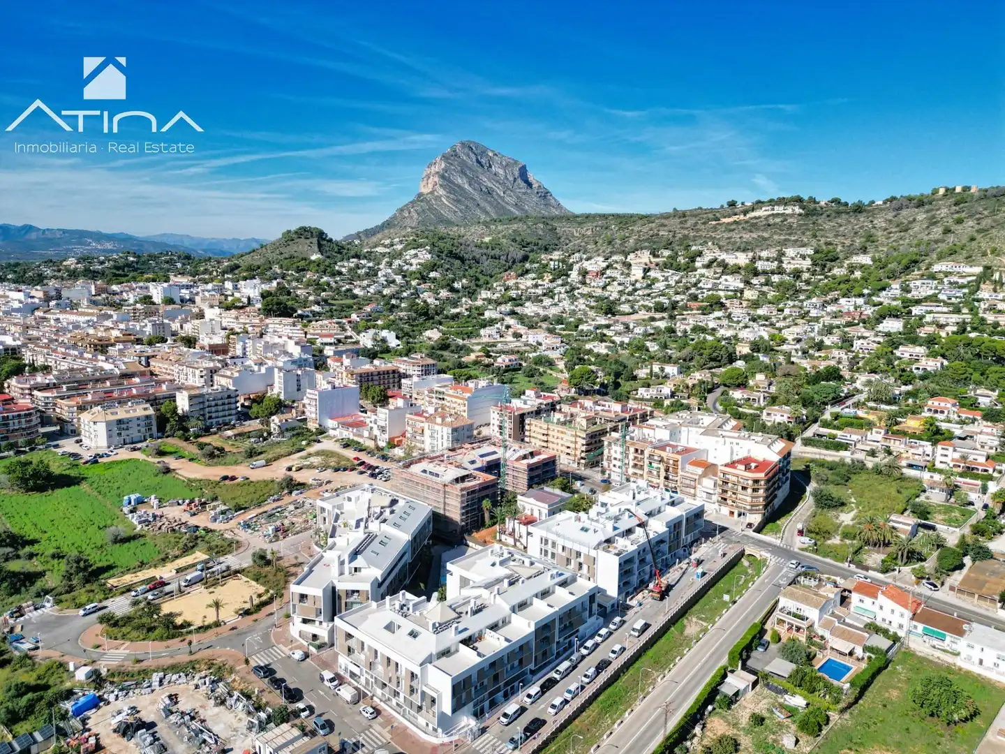 Vista exterior de Apartament en venda en Jávea / Xàbia amb Aire condicionat, Jardí privat i Terrassa