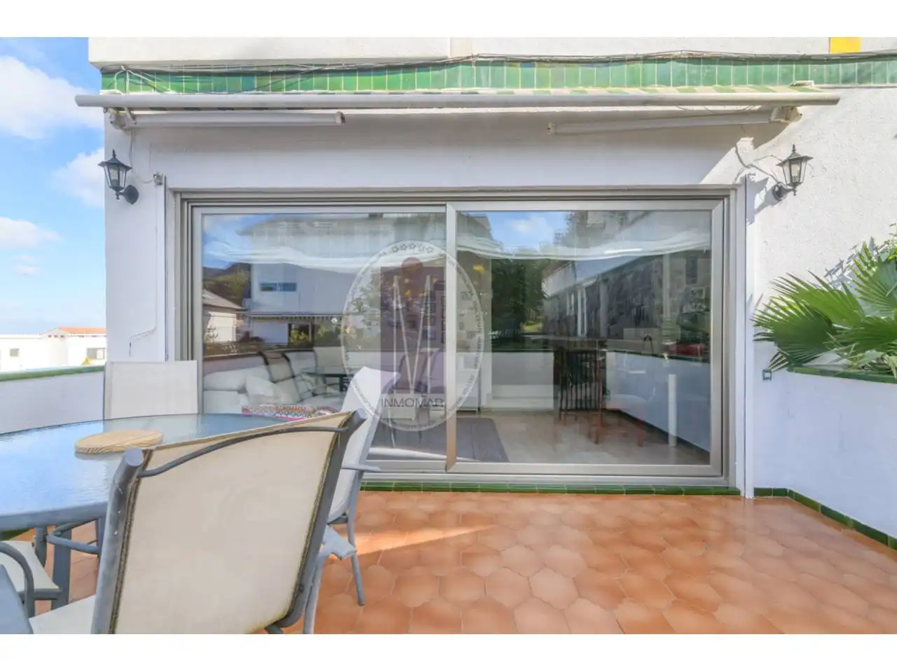 Terrassa de Casa adosada en venda en Castelldefels amb Calefacció, Terrassa i Piscina comunitària