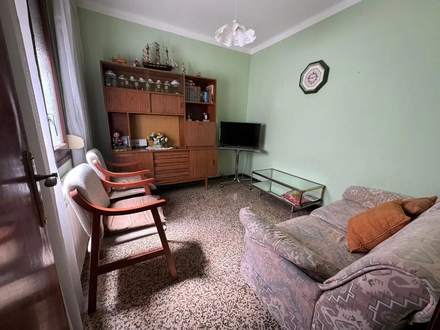 Living room of Flat for sale in Binéfar  with Heating, Terrace and Storage room