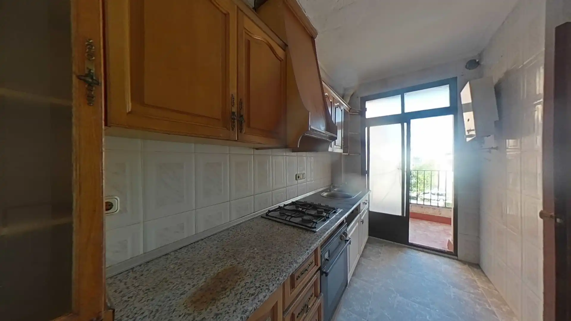 Kitchen of Flat for sale in Baza  with Terrace and Balcony